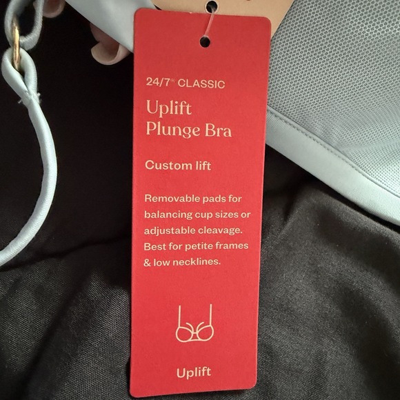 NEW ThirdLove Women's 24/7 Classic Uplift Plunge Bra 34C Frost Mesh Minimalist - Picture 12 of 14